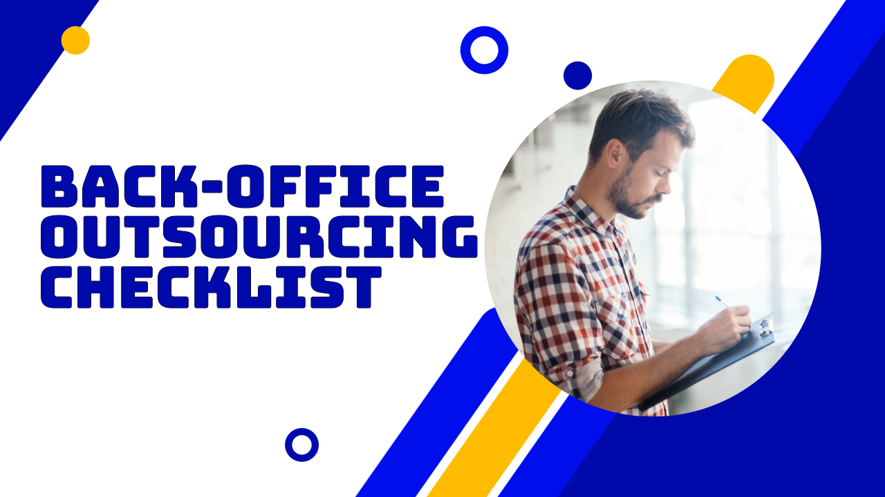 Essential Back-office outsourcing checklist