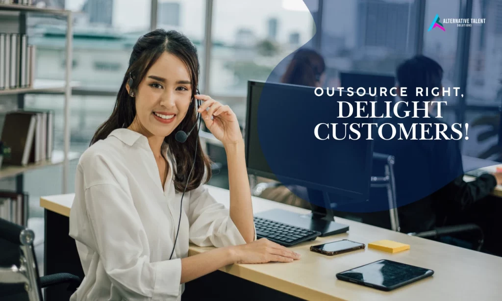 Outsourcing customer service to improve efficiency and satisfaction